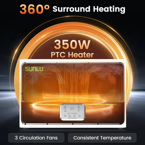 Secador De Filamento 3d Sunlu S4 – Capacidad 4 Bobinas, 350w Con Embalaje Adicional