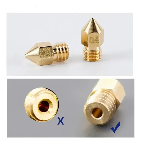 Nozzle Pico 0.4 Mm Bronce Hotend Mk8 Ender 3
