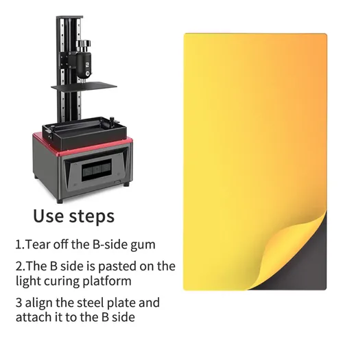 Placa De Construcción De Resina Para Impresora 3d Sla, Resor