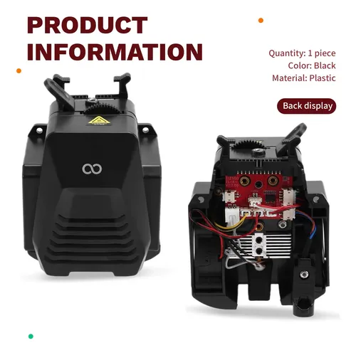 Extrusora Para Impresoras 3d Neptune 4pro Imprime Desde For  Negro