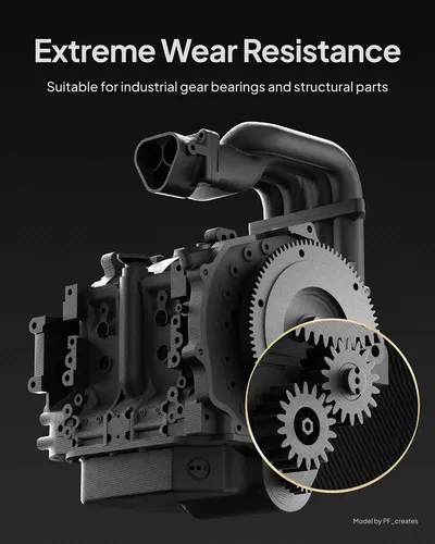Filamento De Fibra De Carbono Elegoo Paht Para Impresora 3d,