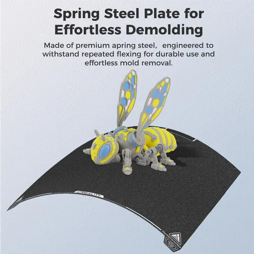 Build Plate Creality K2 Plus Textured Pei, 370 X 370 Mm, Spr
