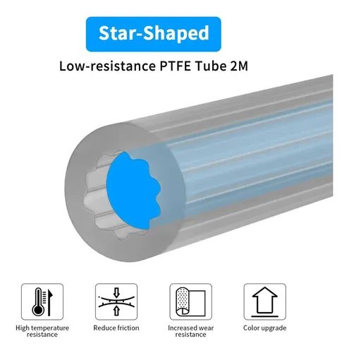 Tubo Ptfe 2m Para Impresora 3d Filamento 1 75mm
