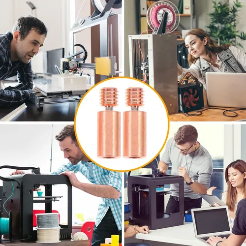 Impresora 3d Bimetálica Heatbreak Smooth Heat Break De 2 Pie