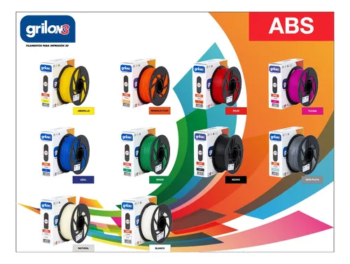 Filamento Grilon3 Abs X 1kg 1.75mm Impresora 3d *capas3d*