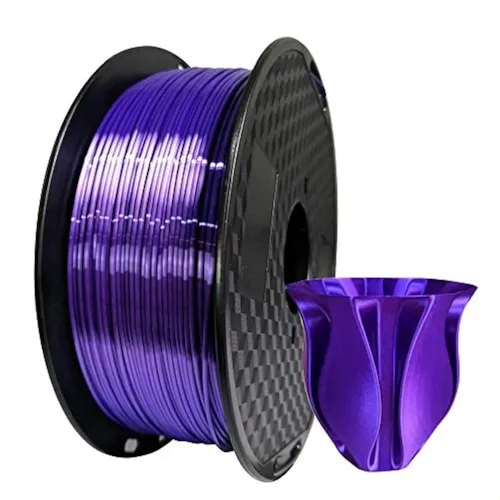Filamento Pla Morado Seda, 1,75 Mm, 1 Kg, Filamento 2.2 Para