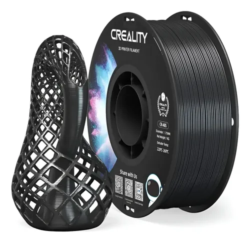 Filamento Abs Creality 1.75mm Negro 1kg Para Impresora 3d