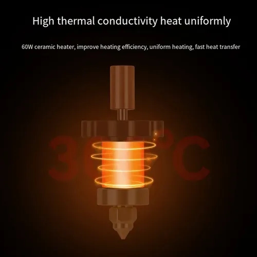 Bloque Calefactor Cerámico Para K1/k1 Max Hotend Kit No