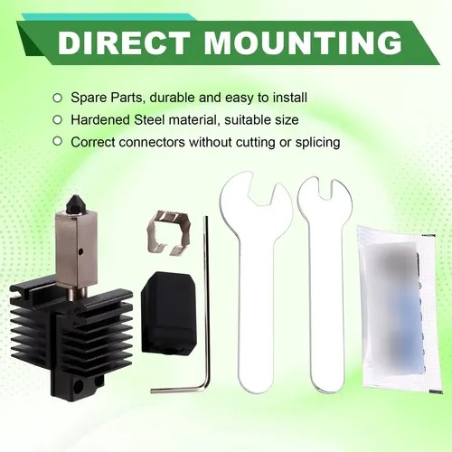 Lzr For El Conjunto De Boquillas Hotend De Acero Endurecido