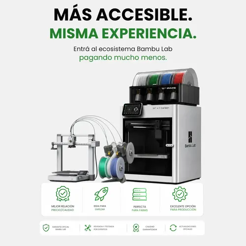 Impresora 3d Bambu Lab A1 Combo Refurbished Multicolor
