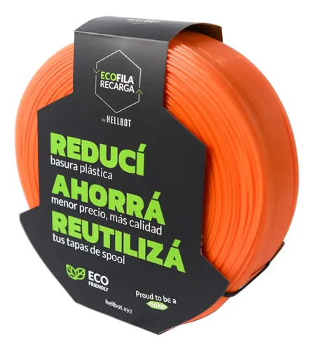 Filamento Pla Hellbot Ecofila 1.75 1kg Recarga Impresión 3d