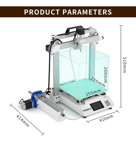 Impresora 3d Tronxy Moore 2 Pro Cerámica 10x10x10.2 Pulgadas