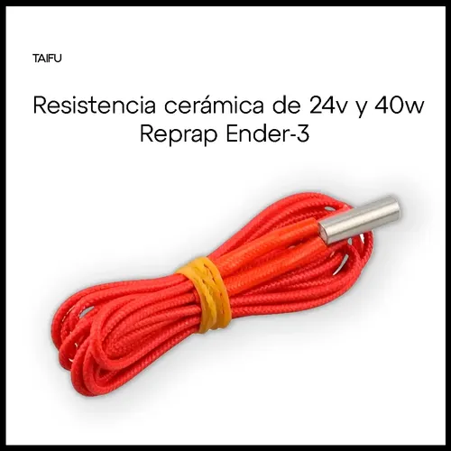 Resistencia Para Hotend 24v 40w Calefactor Reprap Ender-3
