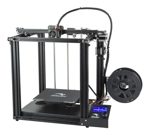 Impresora Creality 3D Ender-5 color negro con tecnología de impresión FDM