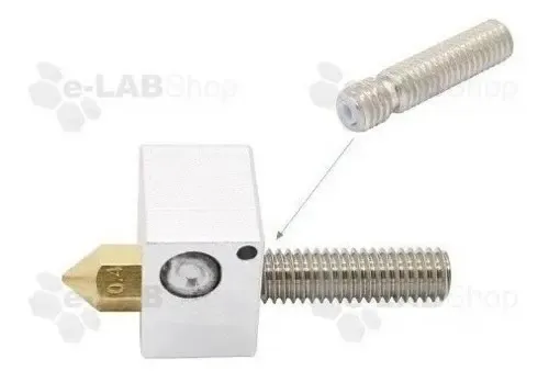 Barrel 26mm M6 Con Teflón Para Hotend Mk8/mk7