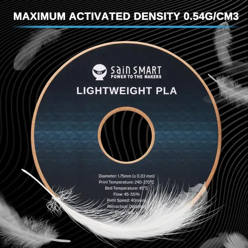 Filamento Sainsmart Lw-pla 1.75mm 1kg Pack X1