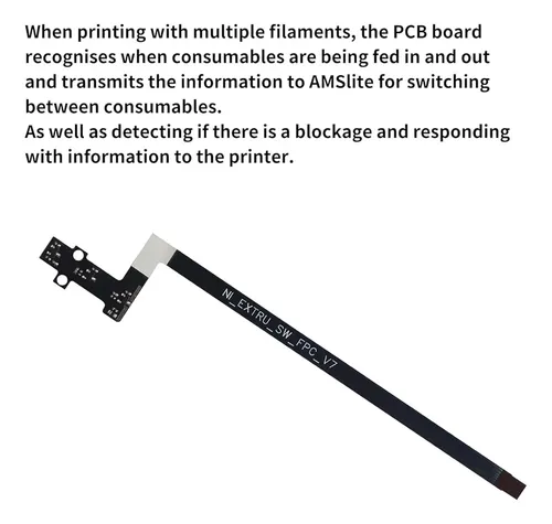 Kit De Sensor De Filamento (2 Piezas) Para A1/a1: Hall