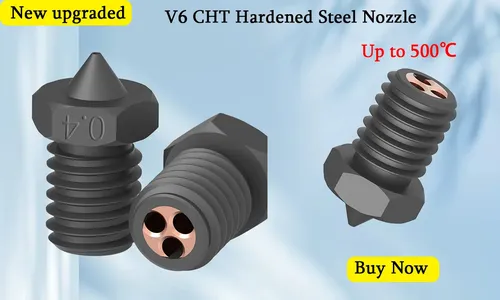 Nozzle 0.2 0.4 0.6 E3d Impresora 3d Prusa Acero Reforzado