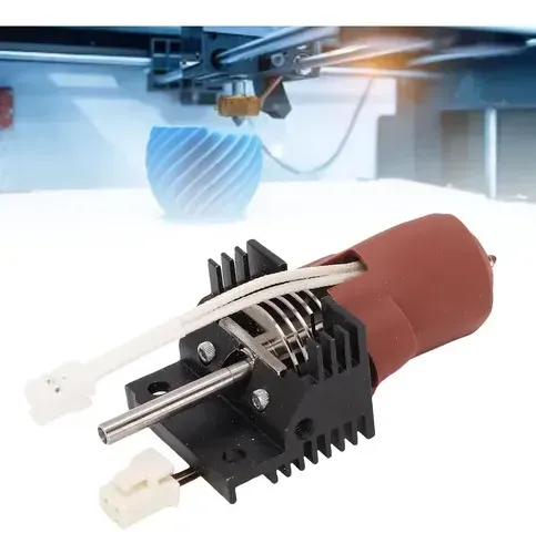 Kit Bloque Cerámico Calefactor Metalizado Para Impresora 3d
