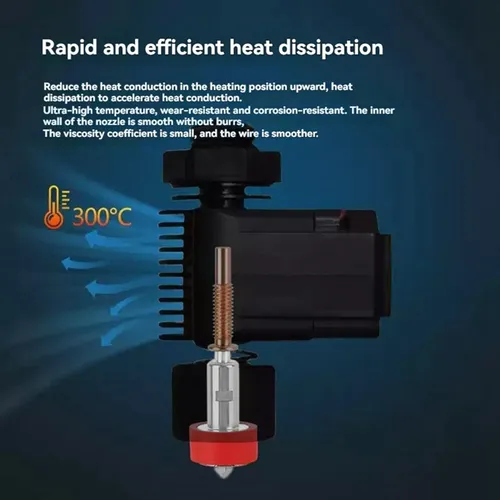 Boquilla Hotend De 2 Piezas Para Boquilla Alta Revo Hotend D