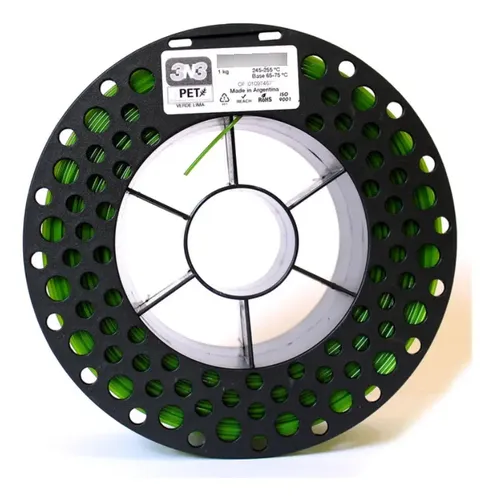 Filamento Pla 3n3 1.75mm 1kg Verde