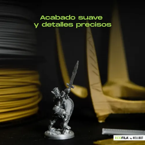 Filamento Pla Hellbot Ecofila 1.75mm 1kg Impresión 3d