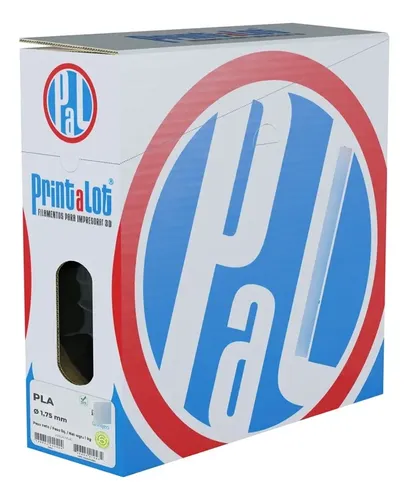 Filamento Para Impresoras 3d Printalot Pla X 1kg Aditivado Color Negro