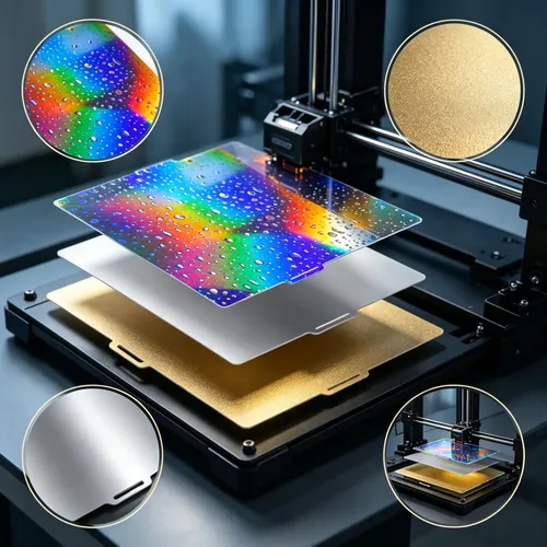Placa Pei Dorado Y H6h Gotas Agua Bambu Lab X1 P1 A1 R