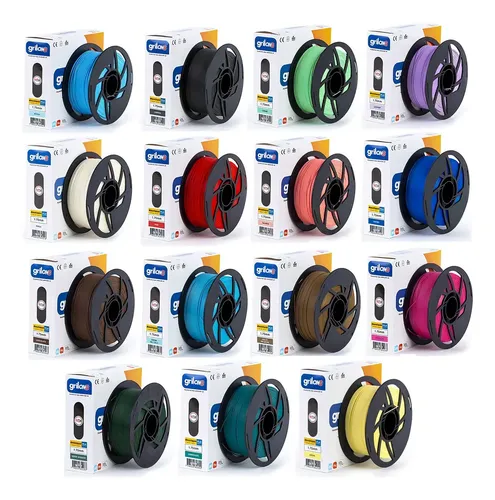 Filamento PLA Boutique colores 1.75mm Grilon3 impresora 3d color Crema del cielo