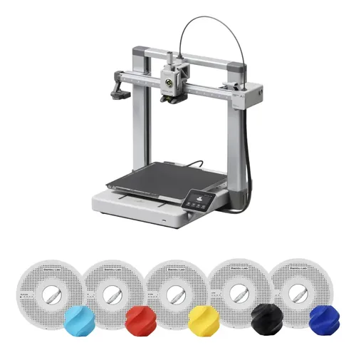 Impresora 3D Bambu Lab A1 con Pack de 5 Kg de Filamentos PLA Lite