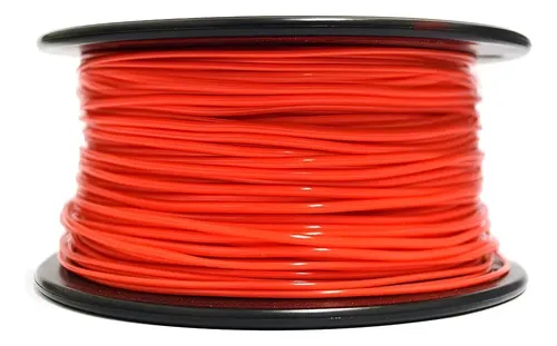 Filamento Flexible 3mm – Rollo 1kg – Rojo Rojo