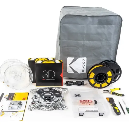 Impresora 3d Kodak Portrait Fdm Doble Extrusión Cerrada