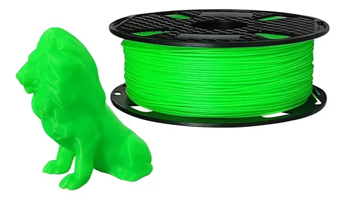 Cc3d Max Filamento Pla Fluo Verde 175 Mm 1 Kg Impresora Fdm