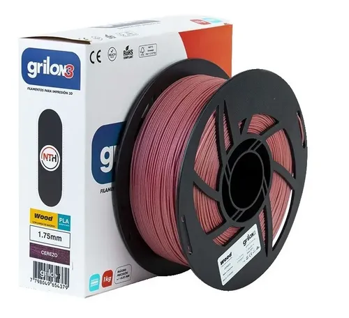 Filamento Pla Wood Madera Grilon3 1kg 1.75mm