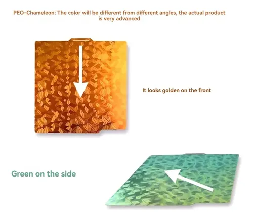 Placa De Acero Flexible Pei 257x257mm For Impresora 3d /