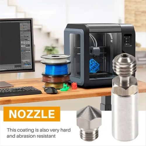 Kit Hotend Totalmente Metálico Mk10 De 0,4 Mm, Boquilla Para