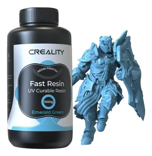 Resina Creality Rápida Curable Uv 1kg Alta Precisión Azul
