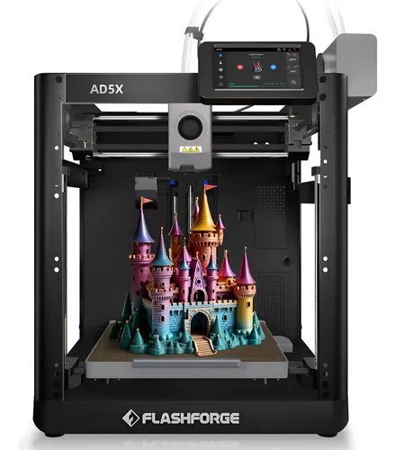 Impresora 3d Multicolor Flashforge Ad5x Con Alta Velocidad Y