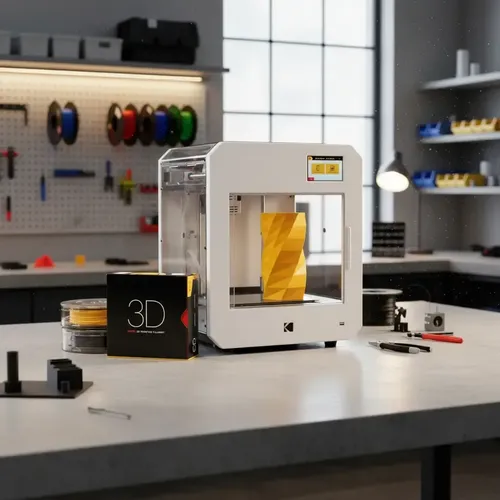 Impresora 3d Kodak Portrait Fdm Doble Extrusión Cerrada