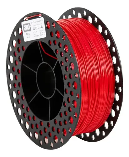 Filamento Petg 3n3 1kg 1.75mm Impresion 3d Color Rojo