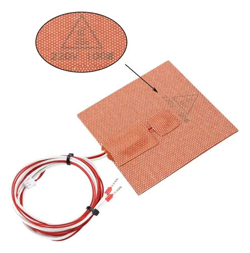Cama De Silicona Calefactada De 100 X 100 Mm, 220 V, 100 W,