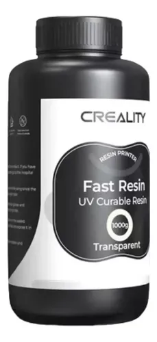 Resina Rapida Creality 1kg Transparente Impresora 3d