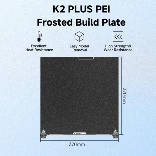 Placa De Construcción Para Impresora 3d Creality K2 Plus Pei