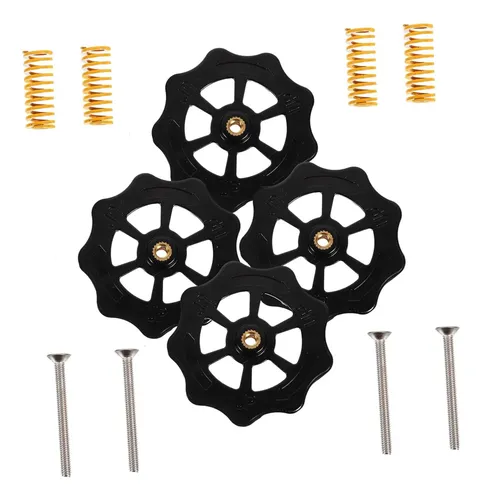 Kit 4 Piezas Resortes Y Tuercas Nivelación Cama Impresora