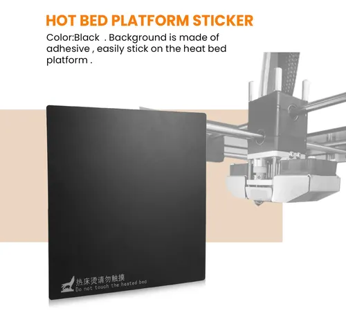 Adhesivo Con Plataforma Para Cama Caliente, 235 X 235 Mm, Ac