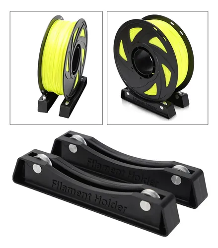 Soporte De Filamento 5x Para Impresora 3d, Negro, 5 Unidades