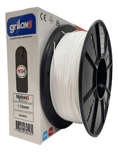Filamento Nylon 6 1.75mm Grilon3 – 1kg – Impresion 3d