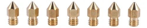 22 Boquillas Para Impresora 3d Mk8, 0,2 Mm, 0,3 Mm, 0,4 Mm,