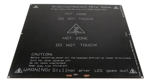 Placa De Pcb Con Cama Calentada De Placa De Aluminio De 328x