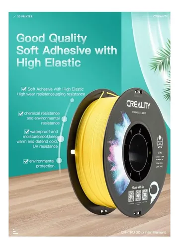 Filamento Tpu De Creality 1.75, 95a Tpu Filamento Flexible,